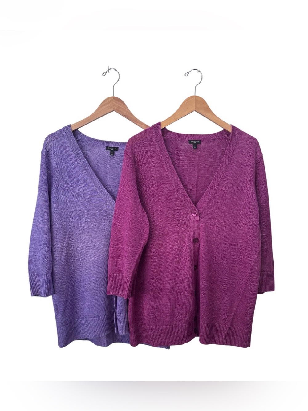 Talbots Linen Cardigan x 2